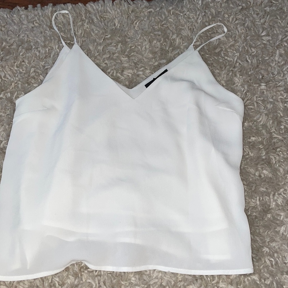 White tank top
